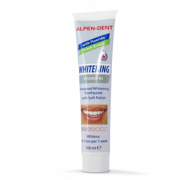 Отбеливающая зубная паста с провитамином B5 Alpen Dent Whitening Vitamin B5